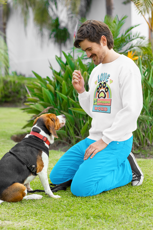 Dog lover retro style Crewneck Sweatshirt